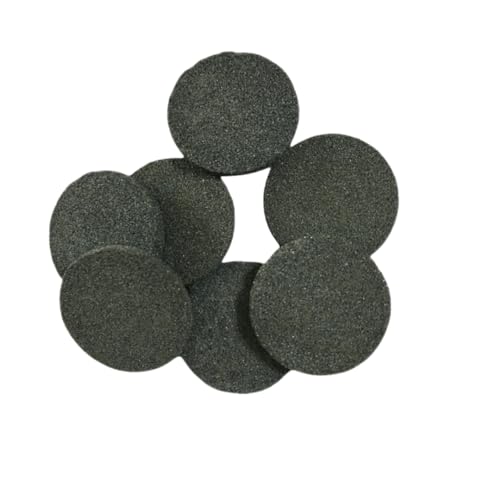 Mikroporöse Siliziumkarbid-Schaumkeramik – Hohe Porosität und Temperaturbeständigkeit – 1 Stück schwarzes rundes Blatt(50 * 5mm) von RGALIYAO