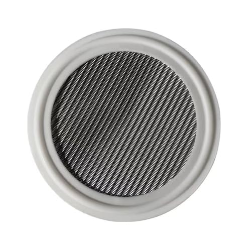 RGALIYAO 10–200 Mesh PTFE Tri-Clamp-Dichtung – langlebiger Edelstahl-Maschenfilter for die Flüssigkeitsverarbeitung – 1 Stück(35MM*50.5MM*40MESH) von RGALIYAO