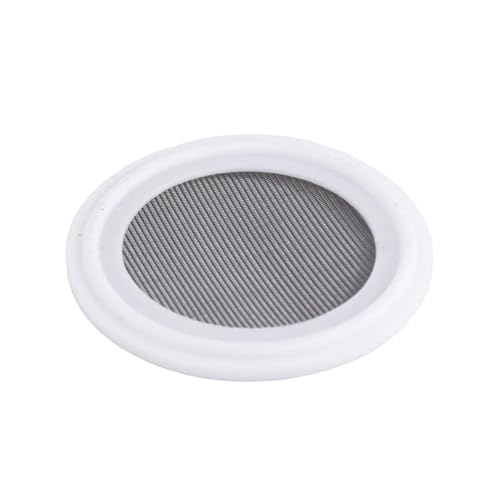 RGALIYAO 304 SS Tri-Clamp Filtersiebdichtung, 10 bis 300 Mesh Sanitärdichtung for Abfüllanlagen – Einfache Wartung, 1 Stück(White,300MESH*64MM) von RGALIYAO