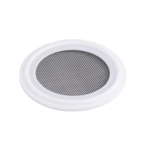 RGALIYAO Tri-Clamp-Dichtung – Silikon-/PTFE-/EDPM-/FKM-Dichtungsstreifen for 10 bis 300 Mesh-Filtration – 1 Stück(White,50MESH*50.5MM) von RGALIYAO