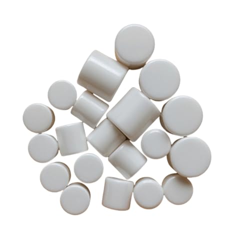 Säulen aus hochreiner Zirkonoxidkeramik – 95% verschleißfest und hitzebeständig for industrielle Anwendungen(15 * 15mm*6PCS) von RGALIYAO