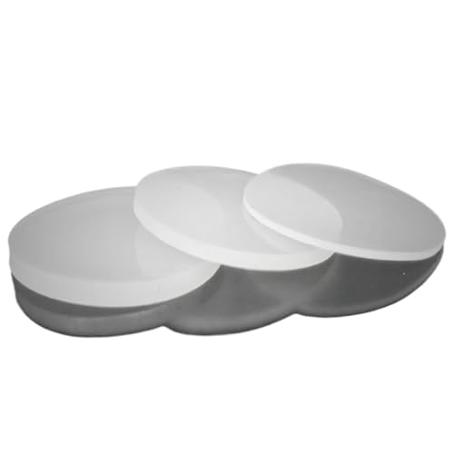 Silikonkautschukdichtungen – Naturweiße, massive, runde Dichtungen, Durchmesser 10–70 mm, Dicke 0,5–8 mm for Elektronik/Hardware/Handwerk(2pcs 50mmx4mm) von RGALIYAO