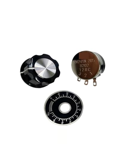 1k2k10k20k500K TOCOS RV24YN20S Potentiometer Geschwindigkeitsschalter(Potentiometer knob dial,B204 200K) von RGBENYQZ