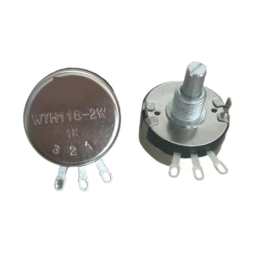 2W synthetisches Kohleschichtpotentiometer WTH118-2W-10K 4K7 1K 100K(4K7) von RGBENYQZ