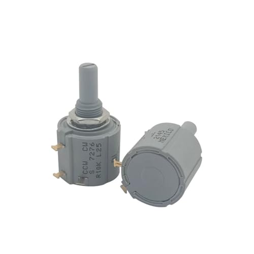 CCW CW S7276 7276 Mehrgangpotentiometer R1K R2K R5K R10Kl.25(7276+scale knob,1K) von RGBENYQZ