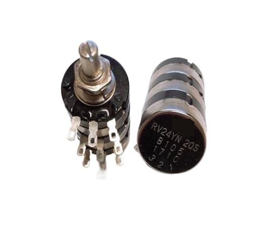 Dreifach-Eingangs-Kohleschichtpotentiometer RV24YN20S2W B504 B105 B254 B103(B104=B100K) von RGBENYQZ