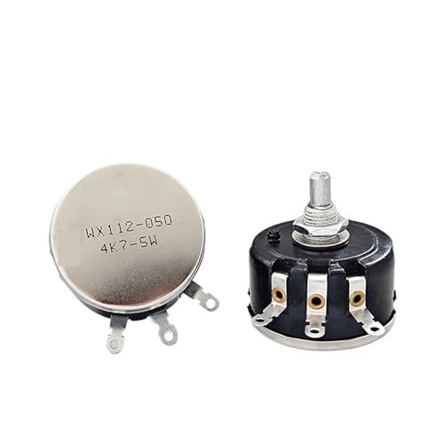 Eingängiges Drahtpotentiometer WX112 (050) hohe Leistung 5W 1K2K2 4K7 10K(WX112 poten.knob dial,22K Euro) von RGBENYQZ