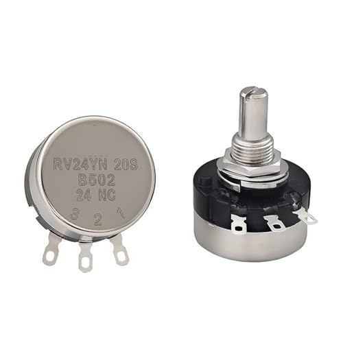 Eingängiges Kohleschichtpotentiometer RV24YN20S B103B502 1K2K5K10K(POTEN. KNOB DIAL_B102) von RGBENYQZ