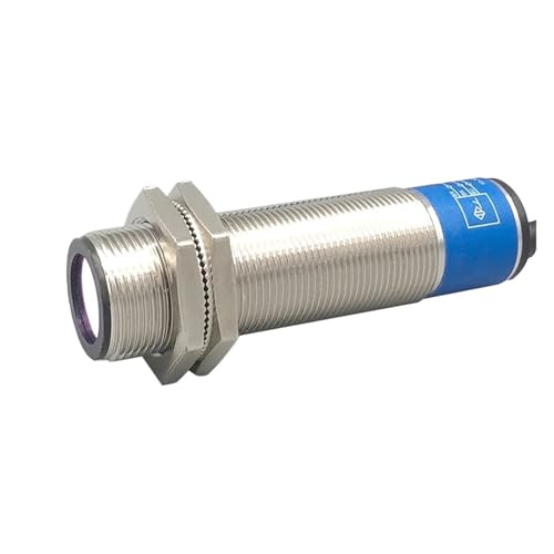 M18 Photoelektrischer Sensor Optischer 50cm Einstellbar NPN PNP Spiegellinse Diffuse Reflexion Näherungsschalter J18-LAS(J18-LAS-D50P2 PNP NC) von RGBENYQZ