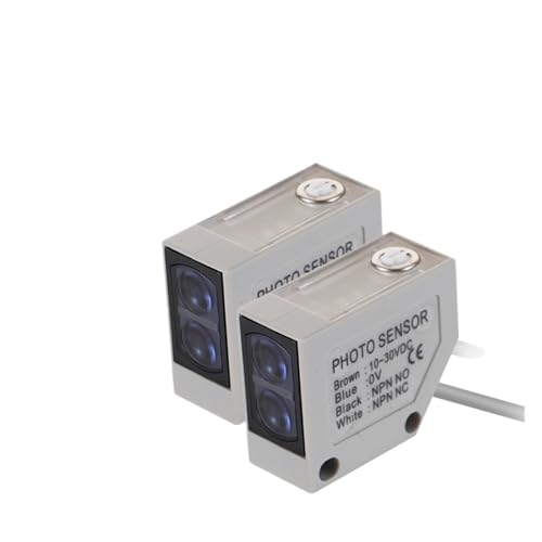 MR-10XP Lichtschrankensensor IP67 wasserdicht, speziell for Verpackungsmaschinen, NPN und PNP, 12–24 VDC(6000mm NPN PNP NO) von RGBENYQZ