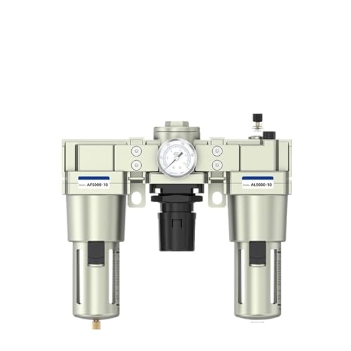 Öl-Wasser-Abscheider Drainage Triplex Druckminderventil Luftquelle Prozessor Druckregelfilter AC/2000/3000/4000/5000(Rose Gold AC5000 06) von RGBENYQZ