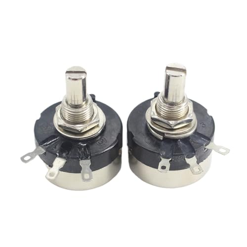 RA25Y20S eingängiges Drahtpotentiometer 2W einstellbarer Widerstand B102 202 502 103 203 5K 10K(Potentiometer knob,B103(10K)) von RGBENYQZ