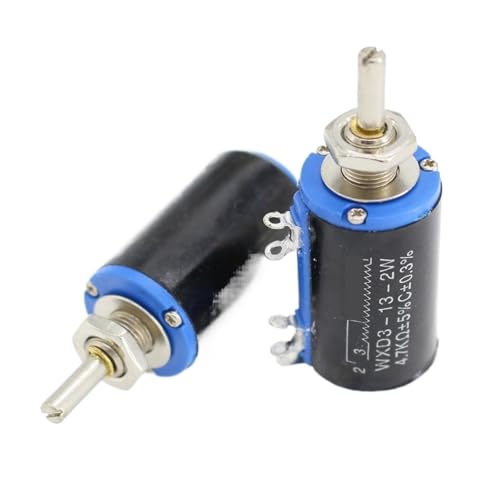 WXD3-13-2W Mehrgangpotentiometer 1K 2K2 3K3 4K7 5K6 10K 33K(Potentiometer,22K) von RGBENYQZ
