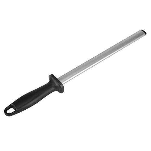RGBS 10 inch Diamant Wetzstahl Messerschärfer Stab 600 Körnung, Professional Extra Fine Oval Messerschärfer Steel Rod, Küche Diamond Coated Honing Steel für Chefs Honing Butcher Messer Küchenmesse RGBS 10 inch Diamant Wetzstahl Messerschärfer Stab 600 Körnung, Professional Extra Fine Oval Messerschärfer Steel Rod, Küche Diamond Coated Honing Steel für Chefs Honing Butcher Messer Küchenmesse von RGBS