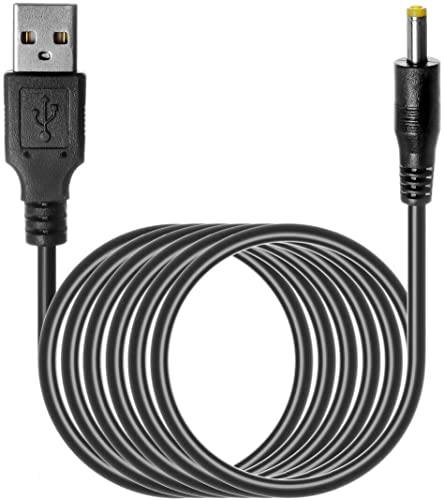 RGBS USB to DC Barrel Jack Power Charging Cable Adaptor 5V 1A（DC 2.0 * 06mm,DC2.5 * 0.7mm,DC3.5 * 1.35mm, DC4.0x1.7mm,DC5.5 * 2.1mm f Choose (DC4.0x1.7mm 200cm Cable) von RGBS