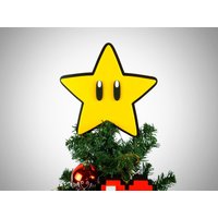 Retro Stern Weihnachtsbaumspitze Gamer Geschenk von RGC3DPrints