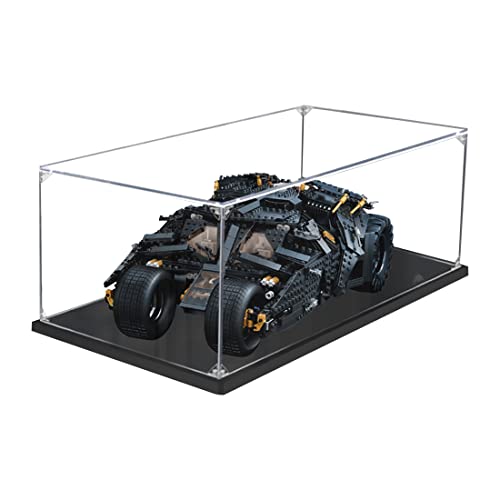 RGEAR Acryl Schaukasten Vitrine für Lego 76240, Transparent und Staubdicht Display Case (Nur Vitrine) von RGEAR