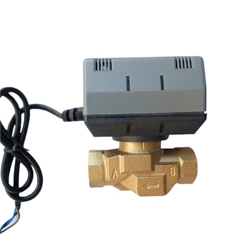 1/2 '' 3/4 '' 1 '' messing Zwei Weg Motorisierte Abschaltung Ventil VC6013 Fan Coil Ventil AC220V(1/2") von RGKYFUKL