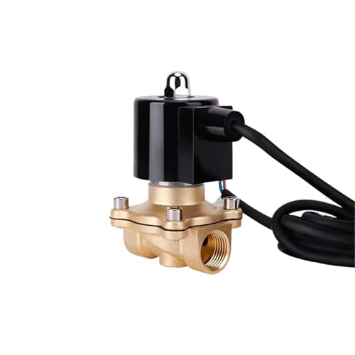 1/2 "IP68 Wasserdichte Normal Geschlossen/Offen Messing Brunnen DN15 Magnetventil 110V 24V 12V 24v Magnetventil for Unterwasser(EPDM-SEAL_12VDC_NC) von RGKYFUKL