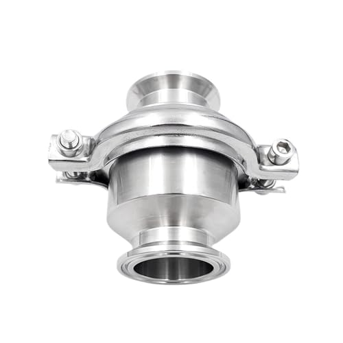 3/4 ''1'' 1,5 ''2'' 2,5 ''3'' sanitär Tri Clamp Rückschlagventil Einweg-strömungsventile Edelstahl 304 Lebensmittel Ebene(19mm Ferrule 50.5) von RGKYFUKL