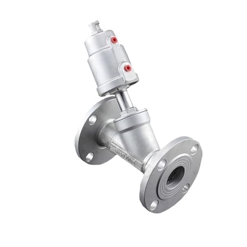 DN40 Pneumatisches Eckventil aus Edelstahl mit Flansch(NC_DOUBLE ACTING) von RGKYFUKL