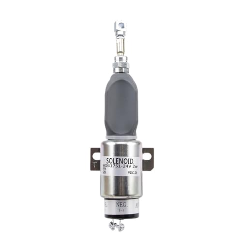 RGKYFUKL DC 12V 24V Diesel Generator Motor Stop Magnetventil Kraftstoff Schalter for Pull Elektronische Flammendurchschlag Kraftstoff Cut Off Schalter genset Teile(12V) von RGKYFUKL