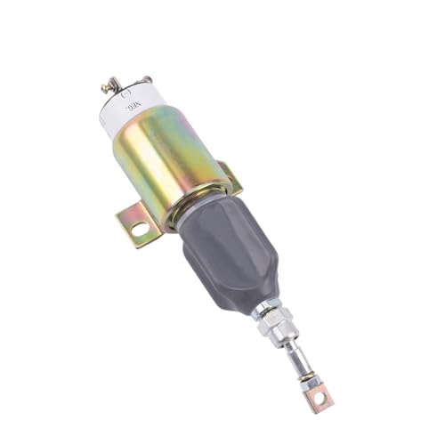 RGKYFUKL DC12V 24V Diesel Engine Stop Magnetventil Flamme Aus Kraftstoff Schalter for Generator Zubehör Teile Keine Normal Offen Typ Power Pull(1pc12v and 1pc24v) von RGKYFUKL