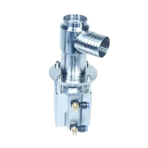 RGKYFUKL Füllventil mit DN45mm Durchmesser, pneumatisches Wasserauslassventil, hochdosierter Füllkopf, Entladedüse, Lebensmittelchemieindustrie(DN45 with 50.5pagoda) von RGKYFUKL
