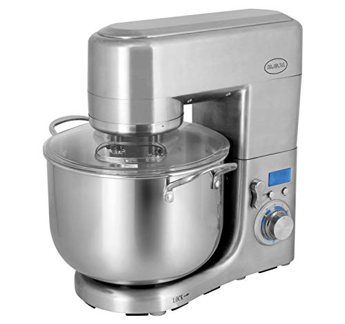 RGV 110290 Pastaprof PL10S Knetmaschine, 10 l, Doppelhaken, 1500 Watt, 6 Geschwindigkeitsstufen, Aluminium, silber metallic RGV 110290 Pastaprof PL10S Knetmaschine, 10 l, Doppelhaken, 1500 Watt, 6 Geschwindigkeitsstufen, Aluminium, silber metallic von RGV