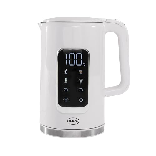 RGV Elektrischer Wasserkocher Touch RGV mit voreingestellten Optionen für Getränke, digitale Steuerung, Kapazität 1,7 l RGV Elektrischer Wasserkocher Touch RGV mit voreingestellten Optionen für Getränke, digitale Steuerung, Kapazität 1,7 l von RGV