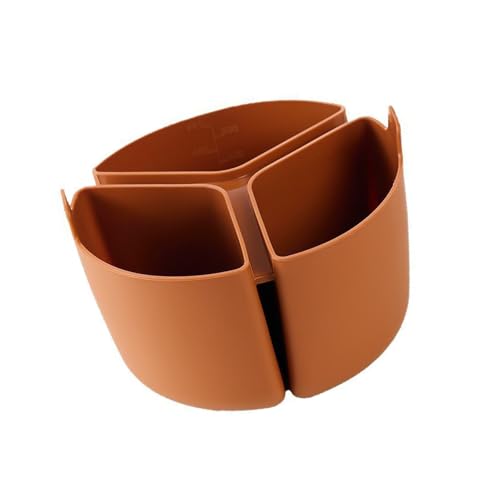 Multifunktionaler Slow Cooker Liner Lebensmittelqualität Silikon Trenneinsatz Antihaftbeschichtung Kochen Liner zum Kochen Silikon Reiskocher Trennwand mit Griff von RGYBAO
