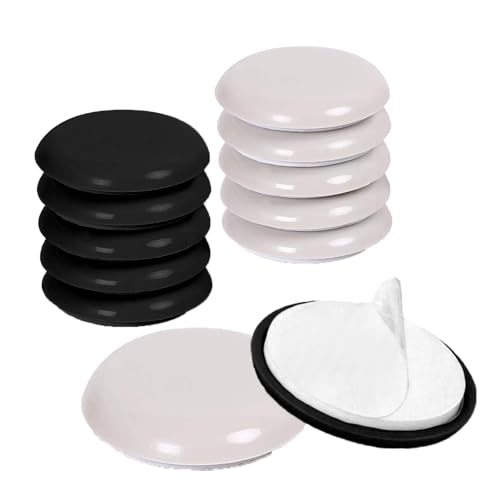 RGYBAO Möbelbeingleiter, leicht zu bewegen, verdickt, Bodenschoner, Matte, robuste Möbelgleiter, 12 Stück von RGYBAO