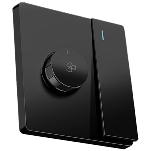 RGYBAO Stufenloser Geschwindigkeitsregler Deckenventilator Geschwindigkeitsregelung Schaltung Verdeckte Halterung Wandventilator Geschwindigkeitsregler 86 Typ für Zuhause von RGYBAO
