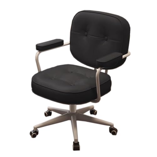 RGYYSYSSH Small Home Back Support Desk Chair for Home Study or Manager Work Space Saving 360° Free Rotation Height Adjustable Armchair with Wheels RGYYSYSSH Small Home Back Support Desk Chair for Home Study or Manager Work Space Saving 360° Free Rotation Height Adjustable Armchair with Wheels von RGYYSYSSH