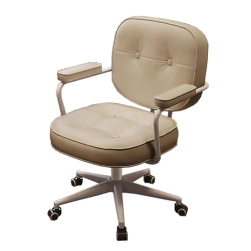 RGYYSYSSH Small Home Back Support Desk Chair for Home Study or Manager Work Space Saving 360° Free Rotation Height Adjustable Armchair with Wheels RGYYSYSSH Small Home Back Support Desk Chair for Home Study or Manager Work Space Saving 360° Free Rotation Height Adjustable Armchair with Wheels von RGYYSYSSH