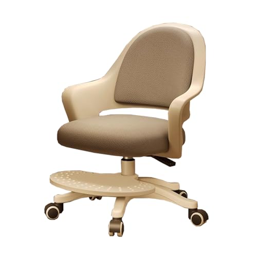 RGYYSYSSH Small Home Desk Chair for Writing Study Height Adjustable 360° Free Rotation Armrests Breathable Office Chair with Wheels RGYYSYSSH Small Home Desk Chair for Writing Study Height Adjustable 360° Free Rotation Armrests Breathable Office Chair with Wheels von RGYYSYSSH