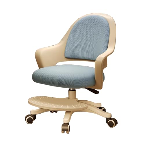 RGYYSYSSH Small Home Desk Chair for Writing Study Height Adjustable 360° Free Rotation Armrests Breathable Office Chair with Wheels RGYYSYSSH Small Home Desk Chair for Writing Study Height Adjustable 360° Free Rotation Armrests Breathable Office Chair with Wheels von RGYYSYSSH
