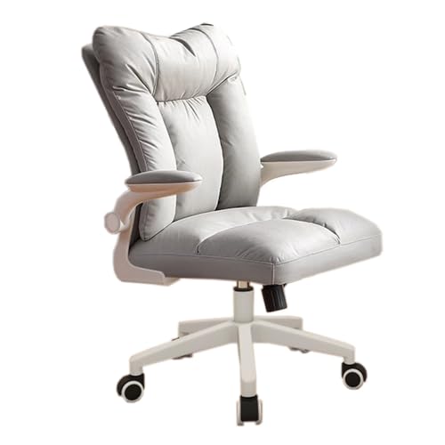 RGYYSYSSH Swivel Computer Chair for Home Study or Manager Work 90° Flip-up Comfy Breathable Armrest Adjustable Tilt Lock Small Office Chair with Wheels RGYYSYSSH Swivel Computer Chair for Home Study or Manager Work 90° Flip-up Comfy Breathable Armrest Adjustable Tilt Lock Small Office Chair with Wheels von RGYYSYSSH