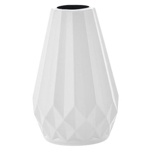 RGZFYH Vase Vase mit geometrischem Design, nordische Blumenvase mit glatter Oberfläche, für Hochzeit, Party, Tischdekoration, Heimdekoration Blumenvase von RGZFYH