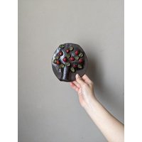 Keramik Sommerbaum Vintage Handgefertigte Wanddekoration von RGbyleonn