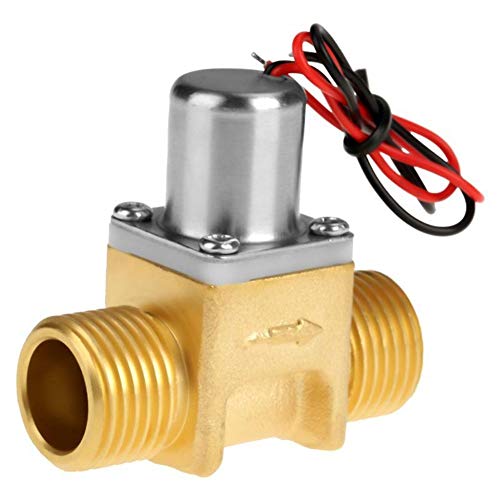 Multi Rohr 3pcs DC4.5V 1/2" Elektromagnetventil-Wasser Durchfluss Pulse elektromagnetisches Ventil Messing-Magnetventil Rohr von RH-HPC