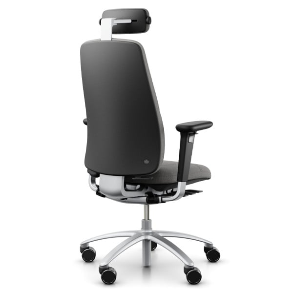 RH Logic 220 silver | Hohe Rückenlehne | Nackenstütze | Gestell silber | Konf... von RH by Flokk