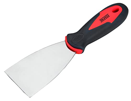 Alyco Orange (HR) Flexibler Spatel aus Stahl und Karbon, 60 mm, Griff Bimaterial - 171086 von HR