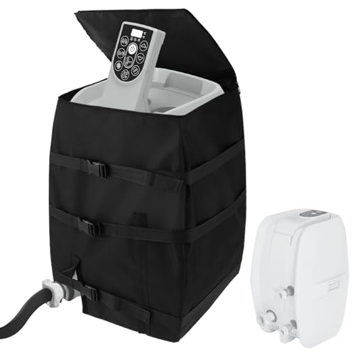 Whirlpool-Pumpenabdeckung, strapazierfähig, aufblasbare Spa-Heizungspumpenabdeckungen mit Reißverschluss, wiederverwendbar, wasserdicht, staubdicht, isolierte Pumpenabdeckung für Wanne/Pool im Freien Whirlpool-Pumpenabdeckung, strapazierfähig, aufblasbare Spa-Heizungspumpenabdeckungen mit Reißverschluss, wiederverwendbar, wasserdicht, staubdicht, isolierte Pumpenabdeckung für Wanne/Pool im Freien von RHAIQBVC