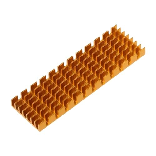 1 STÜCKE 2280 Kühler Cooling Pad Aluminiumlegierung(Gold 70 * 22 * 6mm) von RHFYBSQA