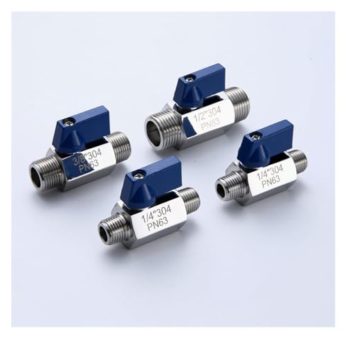 1PCS 304 Edelstahl 3/4"1" Schlauch hinterer Haken kleiner Kugelhahn Bier SUS mit Blau(1",Female To Female) von RHFYBSQA
