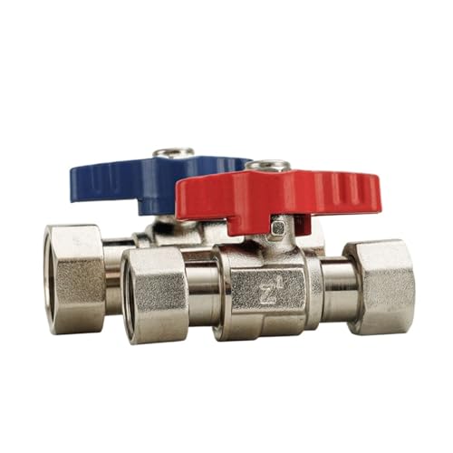 1PCS Union Kugelhahn 1/2" 3/4" 1" Innengewinde auf Innengewinde/Innengewinde auf Außengewinde DN15 DN20 DN25 Wasserrohr-Umschaltventil(1l2-04) von RHFYBSQA