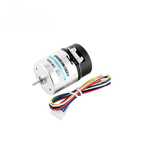 CHR-3429ABHL 12 V 8100 U/min 24 V 10300 U/min Hochgeschwindigkeits-Kugellager-Kohlebürste 11PPR DC-Encoder-Motor DIY(DC12V 8100rpm) von RHFYBSQA