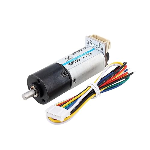 Motor CHP-20GP-180ABHL Präzisionskohlebürsten-Mini-20-mm-Elektromotor mit hohem Drehmoment(DC 12V i5 2750rpm) von RHFYBSQA