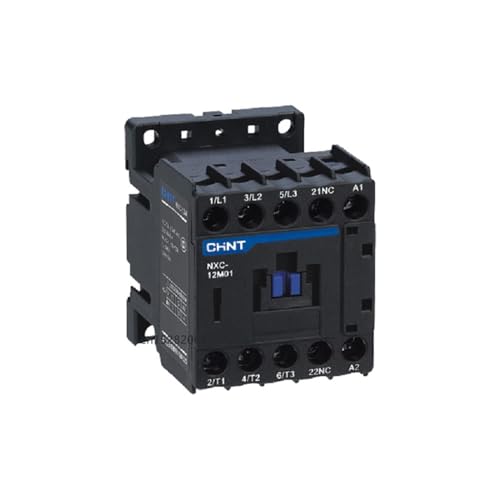 RHFYBSQA Mini Schütz AC DC NXC-06M10 09M10 12M10 6A 9A 12A 1NO / 1NC AC DC 380V 220V 110V 24V(NXC-12M AC,1NO_220V) von RHFYBSQA